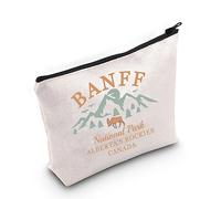 Banff National Park Bolsa de cosméticos Canadá Regalo de viaje Camping Amante Regalo Banff Parque Nacional Bolsa Turística, Bolsa Banff