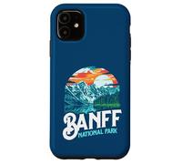 Banff National Park Lake Louise Canada Vintage Graphic Carcasa para iPhone 11