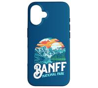 Banff National Park Lake Louise Canada Vintage Graphic Carcasa para iPhone 16