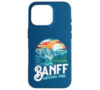 Banff National Park Lake Louise Canada Vintage Graphic Carcasa para iPhone 16 Pro