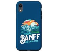 Banff National Park Lake Louise Canada Vintage Graphic Carcasa para iPhone XR