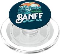 Banff National Park Lake Louise Canada Vintage Graphic PopSockets PopGrip para MagSafe