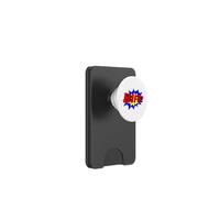 Bang Boom Pow Biff Wham Burbujas cómicas PopSockets PopWallet para MagSafe