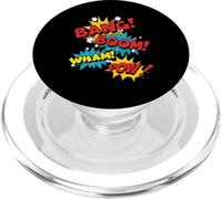 Bang Boom Wham Pow Comic Sound Effect Design PopSockets PopGrip para MagSafe