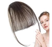 Bang Clip In Hair Extensions - On Air Bangs Human Extensions