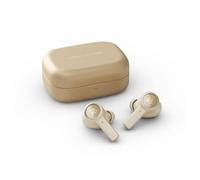 Bang & Olufsen Beoplay EX Auriculares Inalámbricos Bluetooth InEar con Cancelación de Ruido, 6 Micrófonos, Audífonos Impermeables para el Trabajo, Deportivo y Tiempo Libre Gold Tone