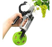 BANGBANGJI Máquina para Atar Plantas, Herramienta rápida para Atar Plantas con Cinta, Pistola para viñedos, con Cuchilla SK5 y 2 Cintas de unión, hasta 6000 Veces, para Uvas