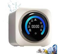BANGBANGJI Mini Lavadora y Secadora portátil 2 en 1, Lavadora de Pared Totalmente automática de 3,5 L con Tambor Frontal, Ideal para Ropa pequeña, Ropa Interior y Calcetines Desktop