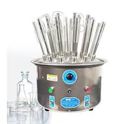 BANGBANGJI Secador de cristalería de Laboratorio, de Acero Inoxidable, para Tubos de ensayo y Vasos de precipitados de Vidrio poroso, con 30 Tubos de Secado 220V