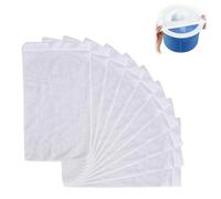 Bangbobi 20 Piezas Calcetines para Skimmer para Piscina, Skimmer Neta para Filtro Fino, Accesorios Reutilizables para Piscina, filtrador para filtrado Fino para Cesta de filtros
