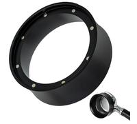 Bangbobi Anillo dosificador de café 51mm, Anillo dosificador magnético y Embudo portafiltro 51mm para Delonghi, Accesorios para portafiltros