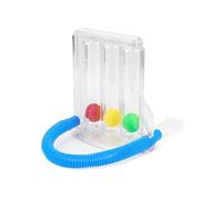 Bangbobi Entrenador pulmonar de respiración diseño de Triple Globo, Sistema de 3 cámaras, Terapia del Habla y Dispositivo de Prueba de la función pulmonar para Mejorar la respiración