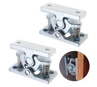 Bangbobi Pack de 2 Soportes de Puerta de aleación de Zinc Soporte de Puerta Resistente con Muelle para autocaravanas - Soporte de Puerta Exterior y Soporte de Puerta de Pared