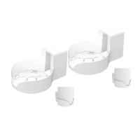 Bangcheer-Wall Mount for TP-Link, Deco X20 X60 X50 X55 WiFi 6 Wall Mount Bracket with Cable Organizer Home Mesh WiFi System, Sturdy Bracket Holder Space Saving TP-Link Router Wall Holder(2Pack)
