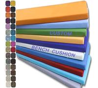 BangDon Cojín de lino con cremallera duradera, cojín grueso para silla de comedor, cojín antideslizante para silla de comedor, cojín antideslizante para cuatro estaciones, aula de oficina, cojín de