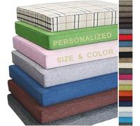 BangDon Cojín Personalizado Lavable para Sofá Patio Cojín Transpirable para Banco de Jardín Almohadilla Antideslizante para Asiento Almohadilla para Asiento de Columpio Alfombrilla para Banco para