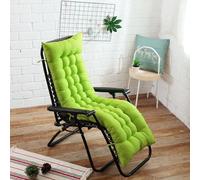 BangDon Cojines para tumbona de estilo clásico, cómodo, grueso, acolchado, para jardín, mecedora, tumbona, cojín para oficina, Tatmi piscina (verde, 160 x 45 pulgadas)