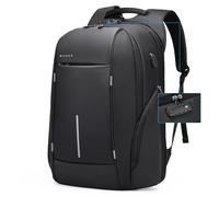 BANGE Mochila de viaje, mochila antirrobo para laptop de 15.6 pulgadas, Negro, M, Computadora portátil