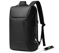 BANGE Mochila delgada para laptop para hombres y mujeres, Negro, Delgado, Computadora portátil