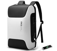BANGE Mochila Tech para laptop para hombres y mujeres, Blanco, Estándar, Computadora portátil