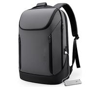 BANGE Mochila unisex 2517 (paquete de 1), Gris (tres bolsillos), L, Negocios