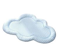 BANGHA Alfombra Refrescante Perro,Alfombra Refrescante Summer Cooling Pet Cat Bed Cushion Ice Pad Dog Sleeping Cloud Shape Mat For Puppy Dogs Pet Kennel Quality Cool Blue Mat(Blue,L)
