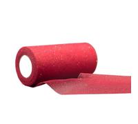 BANGHA Cenefa de Boda Cortinas Rollos de Tul con Purpurina 25Y, Blanco Brillante, Tela Malla Organza, Falda tutú, decoración Boda, Suministros for Fiesta cumpleaños(D20-25Yards)