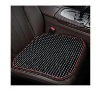 BANGHA Funda de Asiento de Cuentas de Madera Cojín De Asiento Coche con Cuentas Madera Verano, Una Sola Pieza Silla Transpirable Y Fresca(Black)