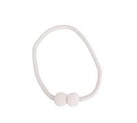 BANGHA Sujeta Cortinas,AlzapañOs Cortinas Clips for Cortinas, Soportes for, Clips for Atar, Hebillas for Colgar, Accesorios for decoración de(White,4PCS)