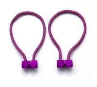 BANGHA Sujeta Cortinas,AlzapañOs Cortinas Lazos for Cortinas con Bolas, Cuerdas for Colgar, Sujetadores, Hebillas, Barras for Accesorios, Ganchos for, Decoraciones for el hogar(Purple,2PCS)