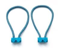 BANGHA Sujeta Cortinas,AlzapañOs Cortinas Lazos for Cortinas con Bolas, Cuerdas for Colgar, Sujetadores, Hebillas, Barras for Accesorios, Ganchos for, Decoraciones for el hogar(Sky Blue,1PC)