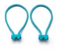 BANGHA Sujeta Cortinas,AlzapañOs Cortinas Lazos for Cortinas con Bolas, Cuerdas for Colgar, Sujetadores, Hebillas, Barras for Accesorios, Ganchos for, Decoraciones for el hogar(1 Blue,1PC)