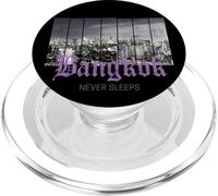 Bangkok Skyline Vintage BKK Retro Tailandia Recuerdo PopSockets PopGrip para MagSafe