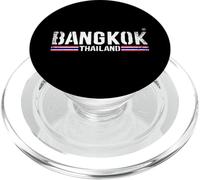 Bangkok Tailandia Bandera atlética Envejecida BKK PopSockets PopGrip para MagSafe