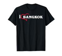 Bangkok Tailandia Recuerdo Pareja Grupo Familia Coincidencia Camiseta