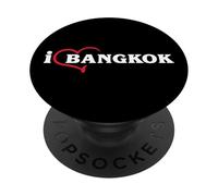 Bangkok Tailandia Recuerdo Pareja Grupo Familia Coincidencia PopSockets PopGrip Adhesivo