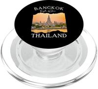 Bangkok Tailandia Recuerdo Templo del Alba Wat Arun Budismo PopSockets PopGrip para MagSafe
