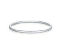 Bangle Bracelets for Women Round Silver Bangles S925 Regalo de Suerte a su Madre