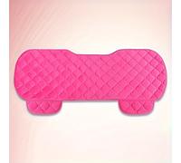 bangminda Cojín Asiento Coche Funda Asiento Coche Universal de Felpa Cubre Protector Antideslizante y Cómodo para Asiento Trasero para la Mayoría de Automóviles (Rosa, 1 para Asiento Trasero)