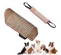 bangminda Manga de Mordida para Perros Mordedor Perro Salchicha Mordida Perros Funda de Brazo de Protección para Mordedura Perro Entrenamiento Mordedura de Perros Mediano Grande