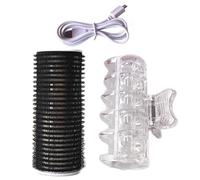 Bangs Rucy Iron - Rucilladores amigables con los viajes, rizado de cabello portátil | Rodillos de cabello auto adhesivo, herramientas de peinado para el cabello sin calor, herramienta de rizado sin ca