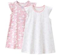 BANGSAUR Vestido para niña, algodón suave, 3-10 años, Unicornio y luna, 9-10 años