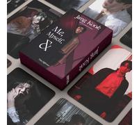 Bangtan Boys Jungkook - Lote de 55 tarjetas para fotos Bts Jungkook Lomo Cards Bangtan Boys BTS Álbum Lomo Tarjetas Bangtan Boys Merch Box Cards Pack regalo para aficionados