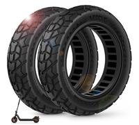 BANGTING 2PCS 8.5 Pulgadas Ruedas Macizas para Patinete Electrico, 8 1/2 x2 Neumáticos de Reemplazo, 50/75-6.1 Rueda de Repuesto Para Xiaomi Pro 2 / M365 / M365 Pro / 1S / 3/3 Lite/Essential