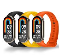 BANGTING 3-12 Piezas Correas para Xiaomi Mi Band 10/9/8 - Correas Deportivas TPU Transpirables, Ajustables - Compatible con Xiaomi Mi Smart Band 10, 9, 8 (Multicolor, Elige tu Pack)