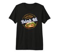 Banh Mi Street Food Baguette Vintage Vietnam Recuerdo Retro Camiseta Premium