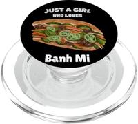 Banh Mi Vietnamese Sandwich Vietnam Comida Divertida Chicas Mujeres PopSockets PopGrip para MagSafe