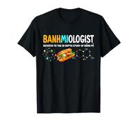 Banhmiologist Groovy Bánh mì Tee Sandwich vietnamita Banh Mi Camiseta
