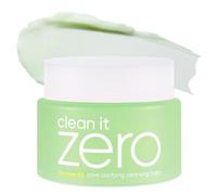 BANILA CO Bálsamo limpiador clarificante Clean it Zero Pore | Desmaquillante coreano, limpiador facial para pieles grasas y con acné | Vegano | Elaborado con AHA-PHA y extracto de árbol de té