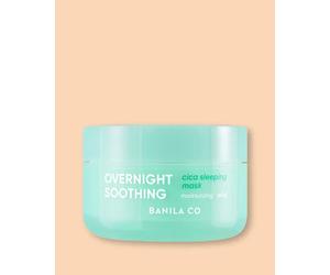 Banila Co Mascarilla facial nocturna calmante Overnight Soothing Cica Sleeping Mask - 100 ml
